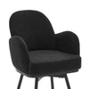 Gamay bar stool, Black Sacy Fabric