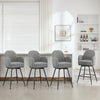 Gamay bar stool, Gray Sacy Fabric