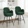 Gamay bar stool, Green Sacy Fabric