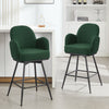 Gamay bar stool, Green Sacy Fabric