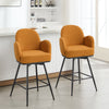 Gamay bar stool, Yellow Sacy Fabric