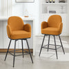 Gamay bar stool, Yellow Sacy Fabric