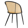Giallo Dining Chair in White Sacy Fabric
