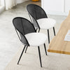 Giallo II Dining Chair in Cream Ribol Leather