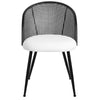 Giallo II Dining Chair in Cream Ribol Leather