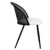 Giallo II Dining Chair in Cream Ribol Leather