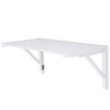 Gurla wall mounted table, White/23 5/8" x 15 3/4" x 10 3/8"