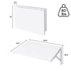 Gurla wall mounted table, White/23 5/8" x 15 3/4" x 10 3/8"