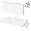 Gurla wall mounted table, White/39 3/8" x 19 3/4" x 10 3/8"