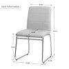 Helles dining chair, Light gray, 18 1/2"