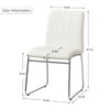 Helles dining chair, White, 18 1/2"