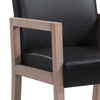 Jura armchair, Black, 18 1/2"