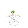 Kangto coffee table, Chrome