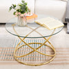 Kangto coffee table, Gold