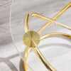 Kangto Side Table in Gold Finish