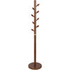 Kellas Coat Rack in Brown Rubberwood