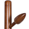 Kellas Coat Rack in Brown Rubberwood