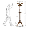 Ktwo coat rack dimensions