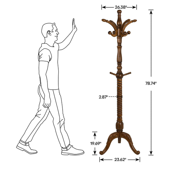 Ktwo coat rack dimensions