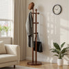 Kula Coat Rack in Brown Rubberwood
