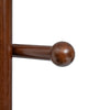 Kula Coat Rack in Brown Rubberwood