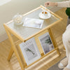 Labuche end table, Wood, 22"