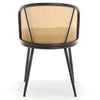 Lagrein Dining Chair in Green Sacy Fabric