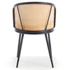 Lagrein Dining Chair in White Sacy Fabric