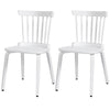 Lambic dining chair, White, 18"