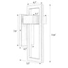 Landal outdoor wall light small dimensions