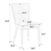 Light Lager dining chair dimensions