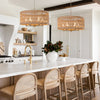 Lipovina chandelier light, Brass