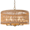 Lipovina chandelier light, Brass