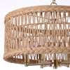Lipovina chandelier light, Brass