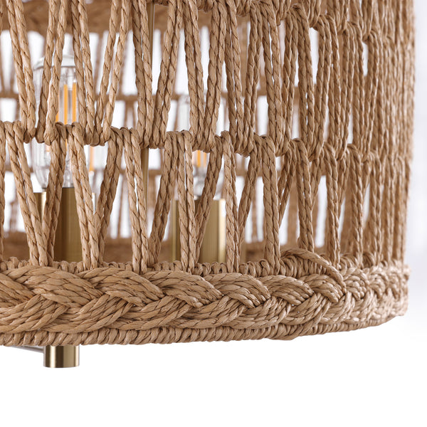 Lipovina chandelier light, Brass
