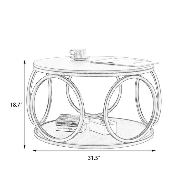 Machin coffee table dimensions