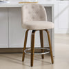Medina bar stool, Brown Bena Fabric/Counter Height
