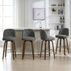 Medina bar stool, Gray Bena Fabric/Bar Height
