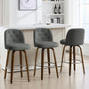 Medina bar stool, Gray Bena Fabric/Bar Height