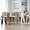 Medina bar stool, Moonlight Sarma Leather/Bar Height