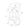 Meleyi Counter Stool Dimensions