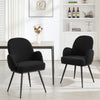 Melomel dining chair, Black Fabric