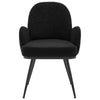 Melomel dining chair, Black Fabric