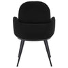 Melomel dining chair, Black Fabric