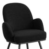 Melomel dining chair, Black Fabric