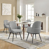 Melomel dining chair, Gray Fabric