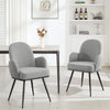 Melomel dining chair, Gray Fabric