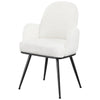 Melomel dining chair, White Fabric