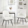 Melomel dining chair, White Fabric