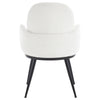 Melomel dining chair, White Fabric